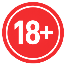 18+ Only Badge